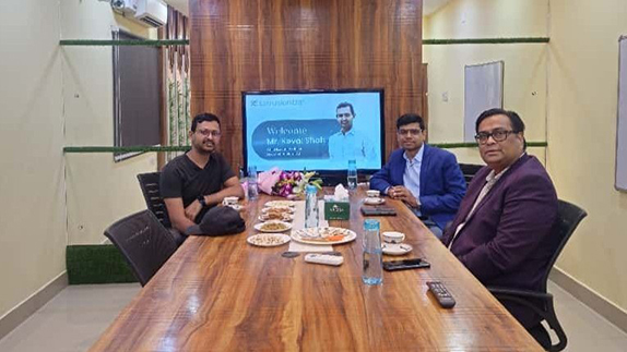 Keval Shah, CEO of Hydro Aluminium Limited, Kenya, visits Extrusion ERP