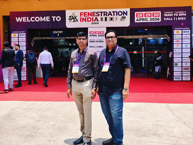 Extrusion ERP Team Visits ZAK Fenestration India Expo 2026
